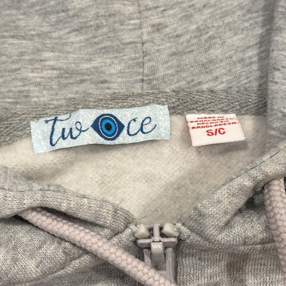 Gray New York 1984 Zip-Up Hoodie - Picture 2 of 5